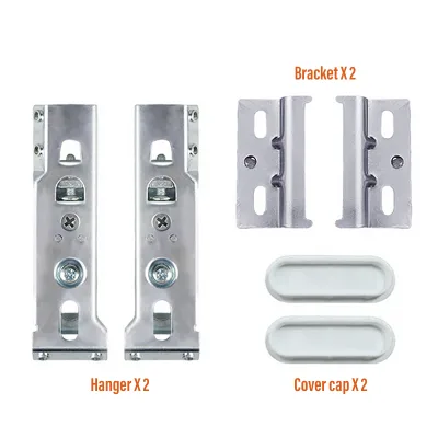 Alloy Kitchen Cabinet Hanger Industrial 11*(12-22)MM White / Gray 80KG Other Furniture Hardware Concealed Kitchen Cabinet Hanger