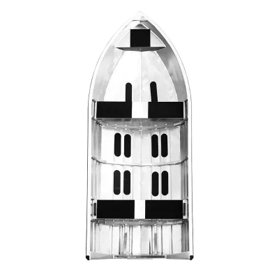 High Quality 2mm Aluminum 3.3m Fishing Boat with Water Cooling Boat Motor or 11ft Aluminum Rescue Boat