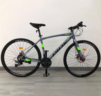 Design Road Bicycle Dual Disc Brakes Hot Sales New Bike Yellow Red Ordinary White Racing Customized Steel Training Frame Net
