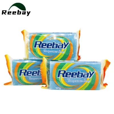 Reebay 150g 200g 250g Strong Flower Fragrance High Foaming Blue Transparent Laundry Soap bar Soap Manufacturer