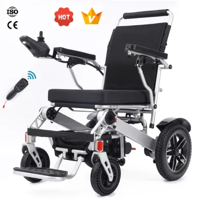 Automotive Electronic Throne 500W Horsepower Electric Folding Electric Wheelchair for the Disabled