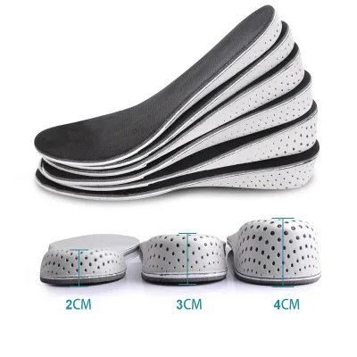 Heighten Insole Invisible Inner Heightening Pad for Sports Comfort, Warm Keeping and Inner Heightening