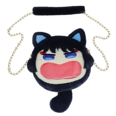 Factory Custom Lovely Designer Girls Plush Ita Bag Crossbody Ita Bag Custom Embroidery Plush Itabag Custom Animal Plush Ita Bag