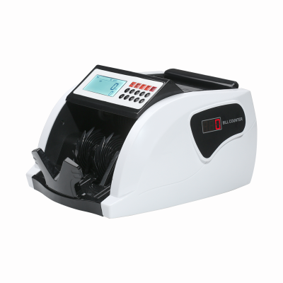 Mixed Denomination Value LCD Money Counter Plastic Banknote Cash Counter Back Loading UV/Magnetic Detection CE/FCC/RoHS