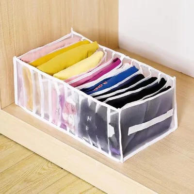 Wardrobe Clothes Organizer Folded Clothes Organizer for Closet Drawer Clothes Compartment Storage Box
