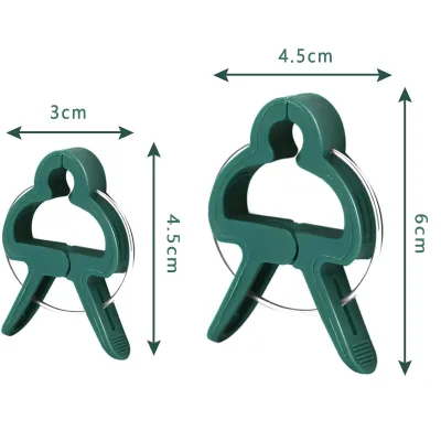 High Quality Outdoor Garden Plastic Small Clip Plant Clamps for Greenhouses Flower Pots & Planters