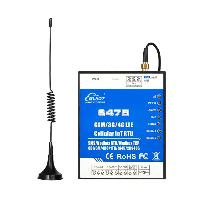 Industrial Gateways Modbus RS485 Data Logger for Unattended Remote Monitoring