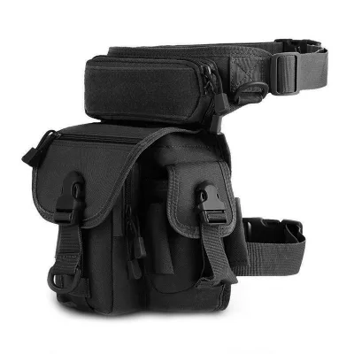 Multi-functional Tactical Motorcycle Waist Leg Bike Bag Drop-leg-bag for Cycling Camping Outdoor