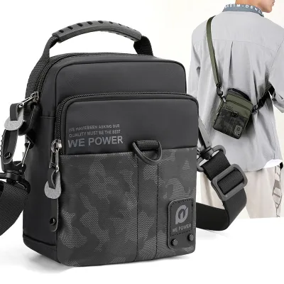 New Arrival Nylon Fashion Outdoor Sport Wholesale Men's Side Business Cross Body Men Shoulder Messenger Crossbody Sling Bags