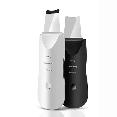 Skin Scrub Facial Cleansing Skin Scraper Exfoliating Ultrasonic Facial Scrubber