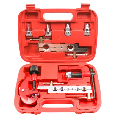 3-19mm Tube Cutter Tool Kit Copper Brake Fuel Pipe Repair Double Flaring Dies Tool for Cutting Flaring Tools for Refrigeration