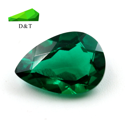 Lab Created Emerald Cushion Shape 6*8mm Hydrothermal Emarald Stone Loose Gemstone Synthetic Colombian Lab Grown Emerald
