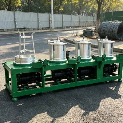 Combined Wire Drawing Machine 2-5 Pcs Die Molds Optional 1-5 Block Combinations for Thin Wire Size Production