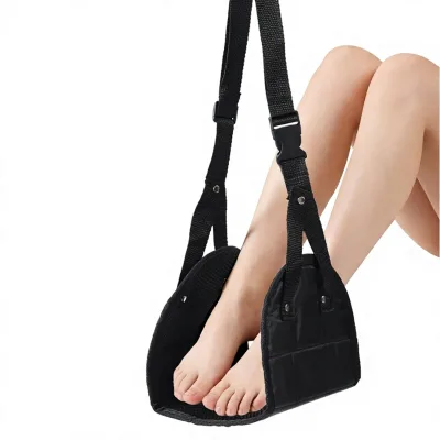 Travel Essentials 2026 Kit Airplane Footrest Hammock New Travel Gadget for Airplane Helps to Prevent Swelling Soreness