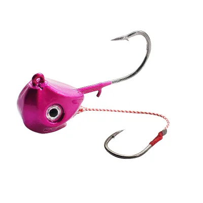 BST Metal Lead Jigging Jig Metal Head Artificial Hot Sale Lead Jig With Double Hook
