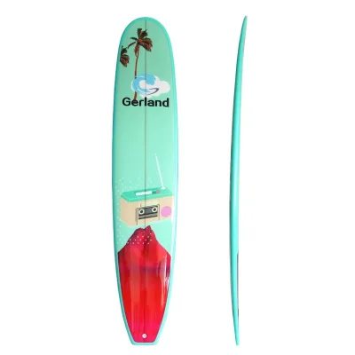 Customized EPS Epoxy Resin Surf Board Longboard Soft Surfboards Soft Top Surfing Board
