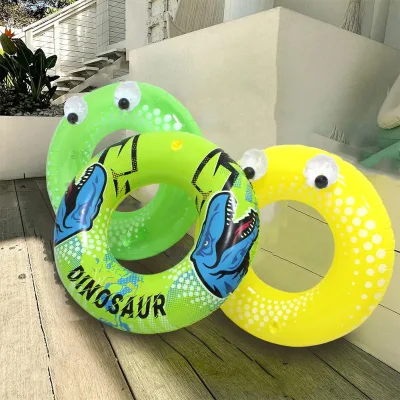 Inflatable Thickened Adult Swimming Ring with High Buoyancy Outdoor Water Gun Swimming Ring Cross-Border Wild Swimming Ring
