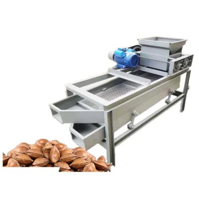 Factory Supply Batan Wood Dried Fruit Shell Breaking Machine Almond Sheller Nut Peeling Equipment Stick Shell Breaking Shellers