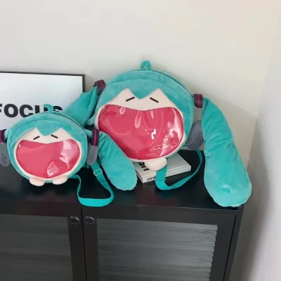 Super Hot Pain Bag New Fashionable Plush Big Mouth Shoulder Bag Anime Girl Shoulder Bag Sheng Shubao