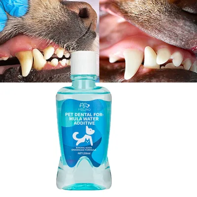 Pet Dental Formula Water Additive Water Additive Dog Teeth Cleaning Formula Mouth Wash for Dog