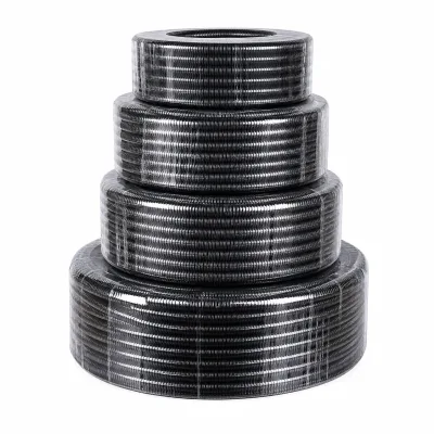 Nylon Corrugated Hose Electrical Wire Protection 1/4 in Black Flexible Reinforced Factory Direct