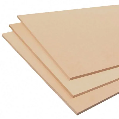 High density Fiberboards plain board for furniture thin mdf sheets