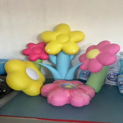 Enclosed air Aerated air Model Flower Shape