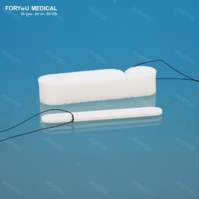 Medical PVA Sponge Nasal Dressing Soft High Absorbency Easy to Use