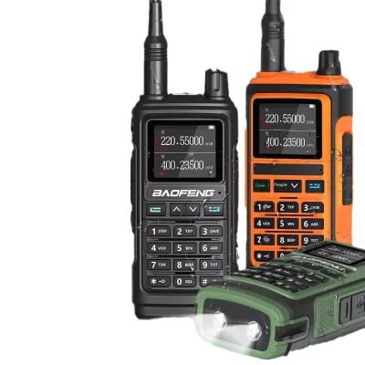 For UV-17L Digital Mobile for Intercom One-key Frequency Type-C Charging Three-frequency Handset IPX7 Water Resistant