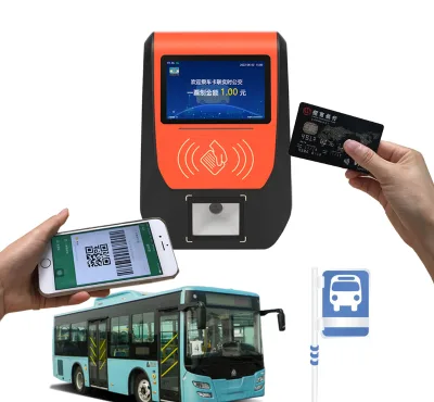City Bus Fare Collection Automated Ticketing System Cash Register Machine Bus Smart Card Reader Pos Management Software