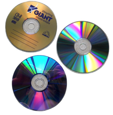 Blank CDR  DVDR with logo Printing in Slim Black cd case