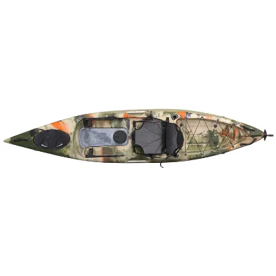 Custom High Quality HDPE/LLDPE Canoe/Kayak for Drifting on Lakes and Rivers for Outdoor Kayak Fishing