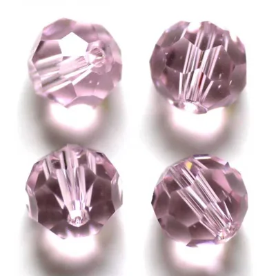 Crystal Football Beads, Good Quality Lampwork Round Beads