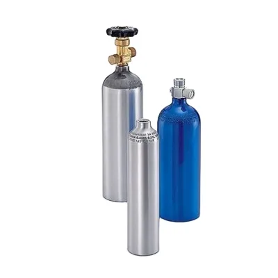 5L High-Pressure Aluminum Alloy 6061 Aquarium CO2 Gas Tank 5/8-18UNF Thread 1800psi Working Pressure Empty for
