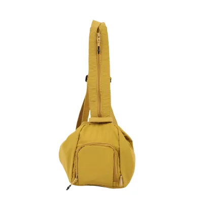 Lightweight Casual All in One Backpack for Women Water-resistant Nylon Sling Bag 5L Capacity for Daily Travel Outdoor Use