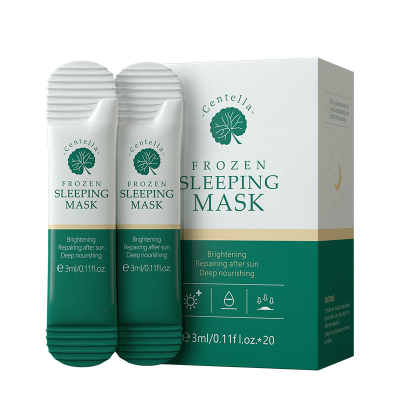 Hot Sell Beauty Cosmetic Face Skin Care Brightening Repairing After Sun Deep Nourishing Frozen Sleeping Skincare Facial Mask