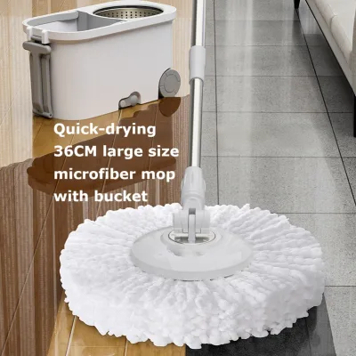 2025 New Upgrade 360 Spinning Mop with Bucket and Wringer