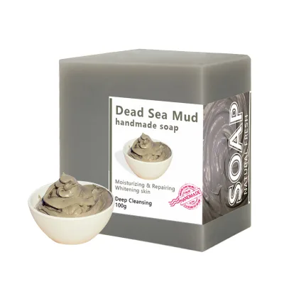 ODM/OEM Facial Cleanser, Dead Sea Mud Soap, Natural Stick for Face and Body, Handmade Soap Skin Whitening Soap for Bath