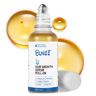 White Label Hair Serum Growth Increases Hair Density Serum OEM ODM Hair Growth Serum Roll-On 30Ml Private Label