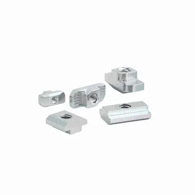 304 Stainless Steel T-nut 20/30/40/45 Type European and National Standard Aluminum Profile Slide Nut Ship-shaped Hammer Head