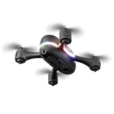 HYUE remote control drone with 480P camera small mini light show portable foldable remote control drone