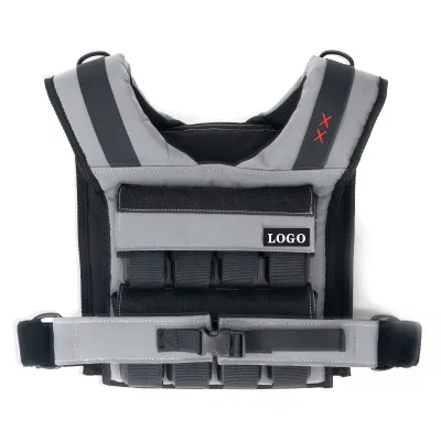 ZJFIT New Style Adjustable Weighted Heria Exercise Fitness Training Equipment 10kg-30kg Weight Vest Oxford Cloth Iron Block