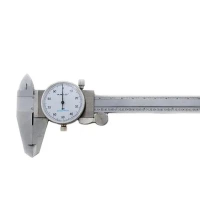 Dial Caliper 0-6 Inch / 0.001inch Precision Double Shock Proof Solid High Carbon Steel