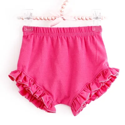 Solid Colors Baby Diaper Cover Toddler Newborn Infant Ruffle Baby Bloomers Ruffle Bloomers Wholesale
