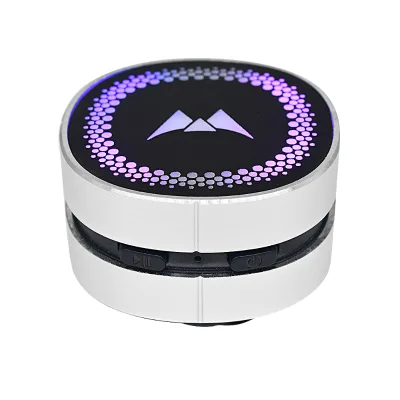 Portable tooth Mini Speaker RGB LED Lighting Wireless TWS Function Bass Audio Music Battery Powered Tooth Mini Speaker