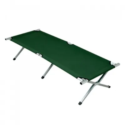 BSCI Quality Customized Foldable Camping Portable Cot Bed Urltra-Light Folding Beach Camping Hiking Bed