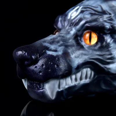 Wolf Design Male Masturbator Realistic Tight Vaginal Stroker Soft Silicone Genital Pocket Big Butt Onahole Fantasy Sex Toy
