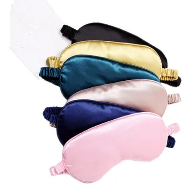 Light Soft Padded Sleep Mask Eye Shade Blindfold Sleeping Mask silk mask with logo