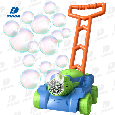Automatic Bubble Machine for Kids 10-Hole Bubble Tank with Continuous Bubble Blowing for Summer Fun Outdoor Play