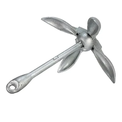 Sunstar Metal 3.5lb Folding Claw Kayak Anchor Diy Marine Anchor Kit Carbon Steel